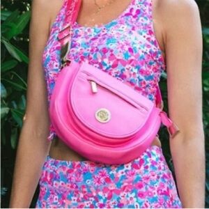 Lilly Pulitzer Giavanna Pink Crossbody Bag